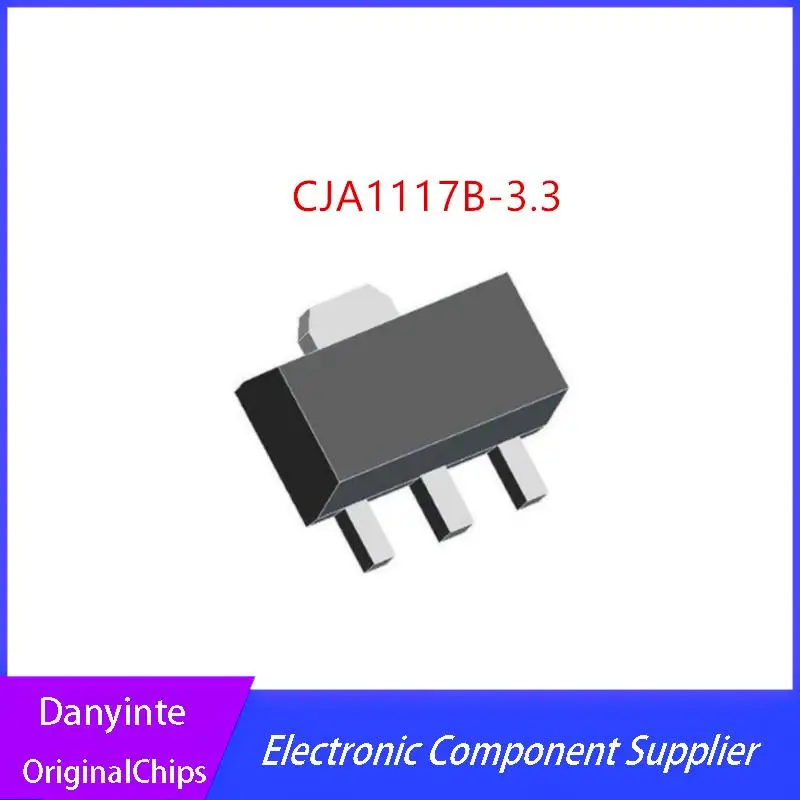 

NEW 50pcs CJA1117B-3.3 A1117B-3.3 A1117B 3.3 SOT89 1A LOW DROPOUT LINEAR REGULATOR in stock