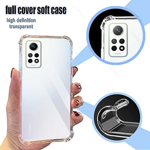 Funda Para Xiaomi Redmi Note 12 Pro, Carcasa Suave De Tpu Trasera De  Silicona, 12 Pro Plus - Carcasas Y Estuches Para Móviles - AliExpress