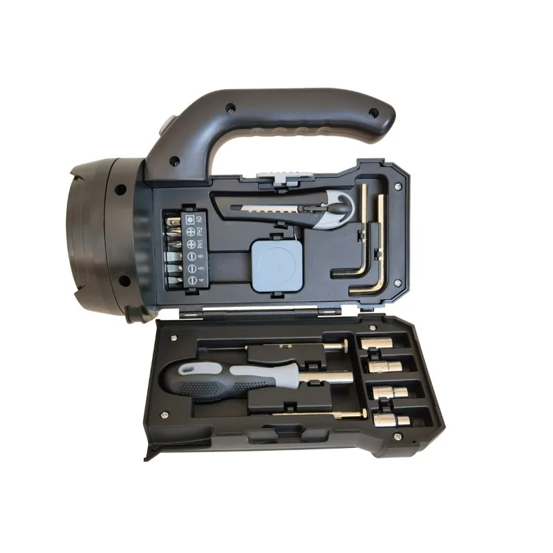 Outdoor Household Lighting with Flashlight Kit, Handheld Lamp Hardware, Convenient and Practical Set, Lightweight and Portable