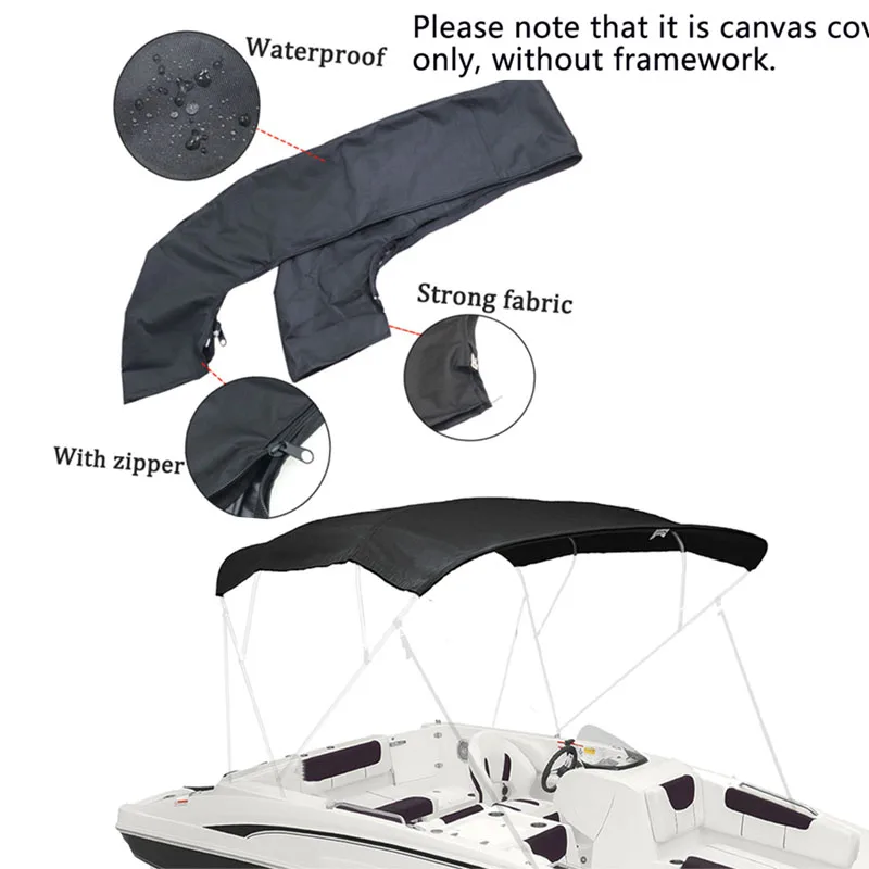 Bimini Cover Boot Cover Suitable For 3-4 Bows Bimini Tops Design