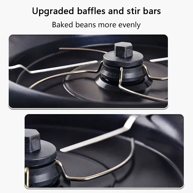 New Coffee Roaster Coffee Bean Roaster Peel Tea Baking Household Electric Automatic Cooling Small Roasted Bean Roasting Machine