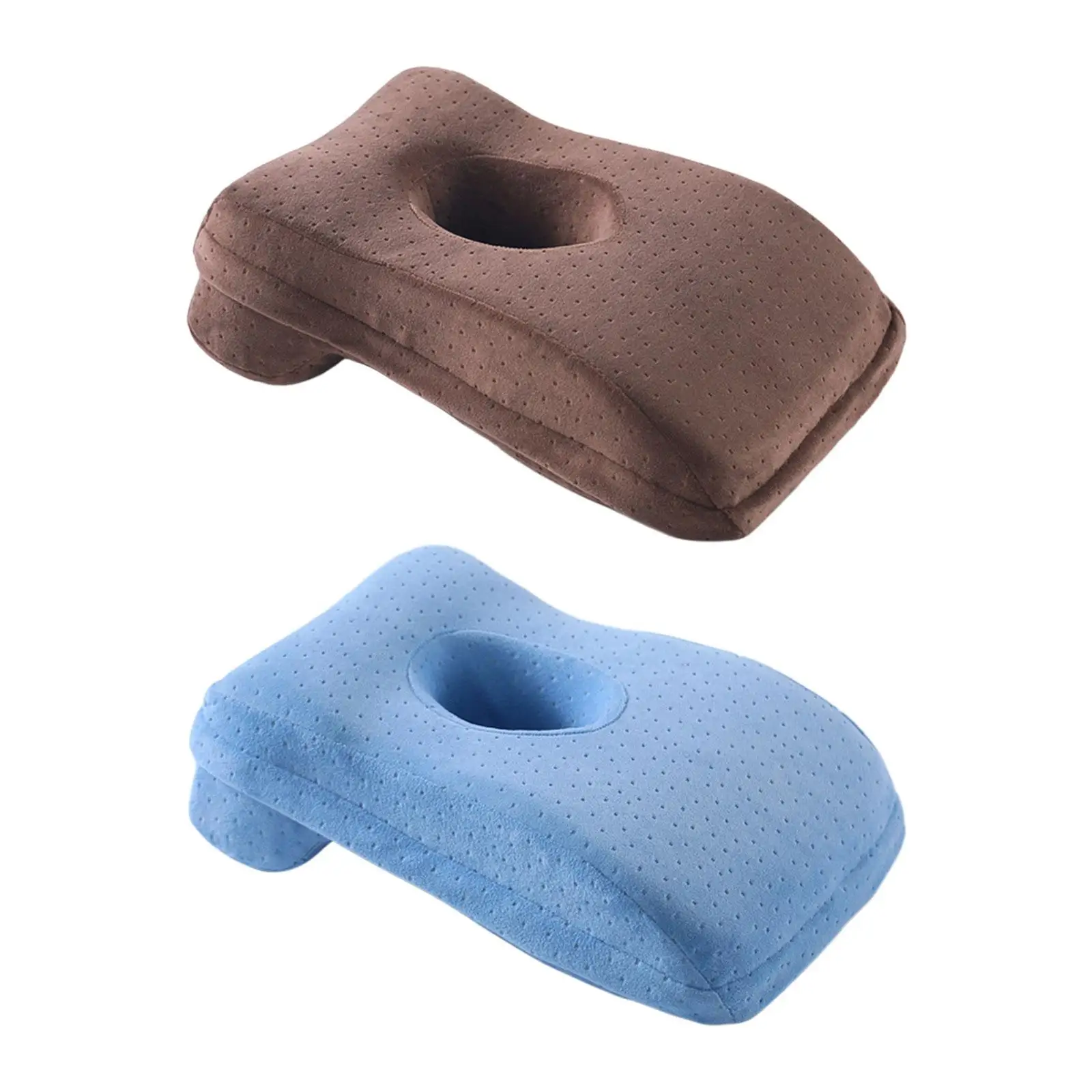 Office Nap Pillow Memory Foam Face Down Sleeping Pillow for Office Airplane