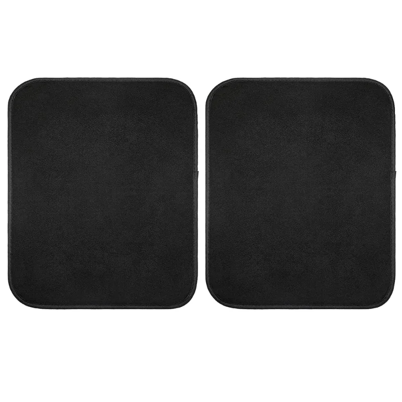 2Pcs Bowling Towel, 10x8inch Microfiber Bowling Cleaner Towel with Grips Dots Non-Slip Shammy Pad