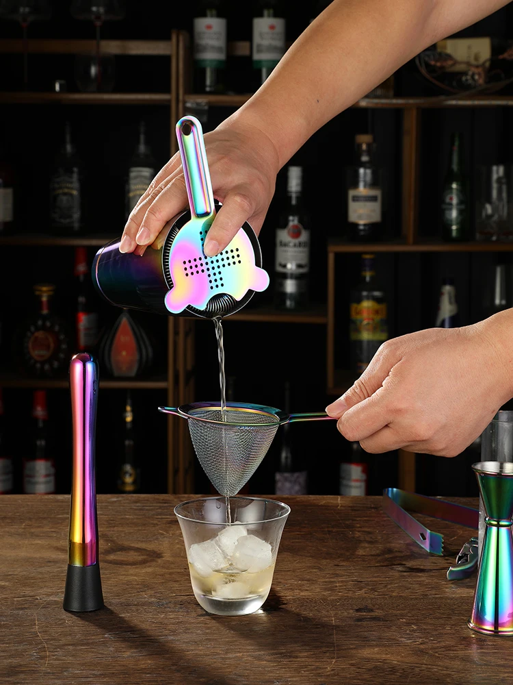 Fine Mesh Cocktail Strainer Conical Bar Strainer Stainless Steel
