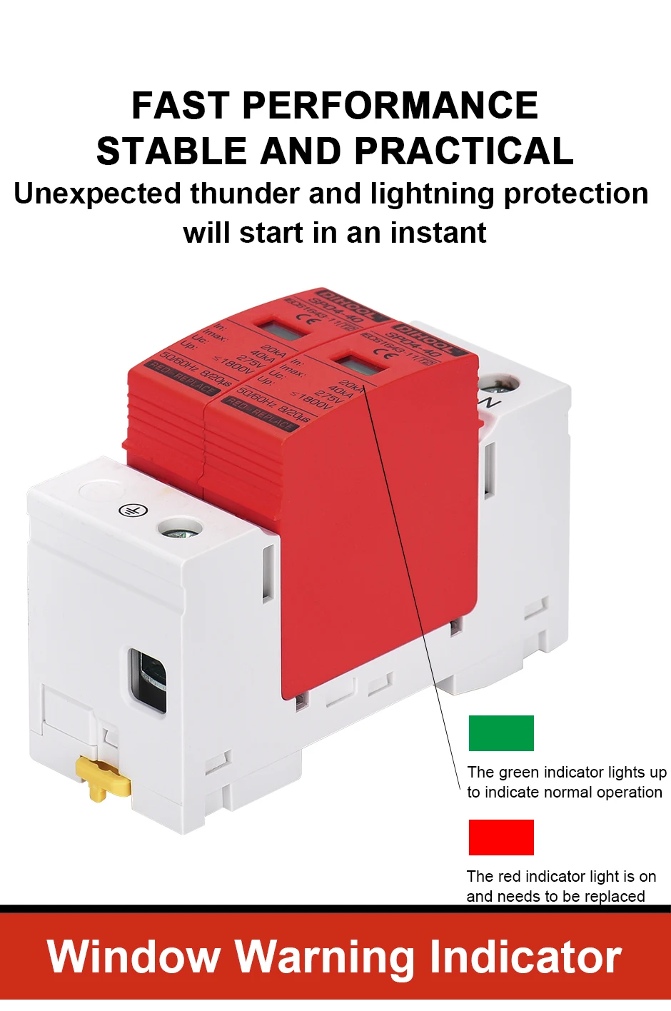 do agregado familiar mcb ac 275v spd