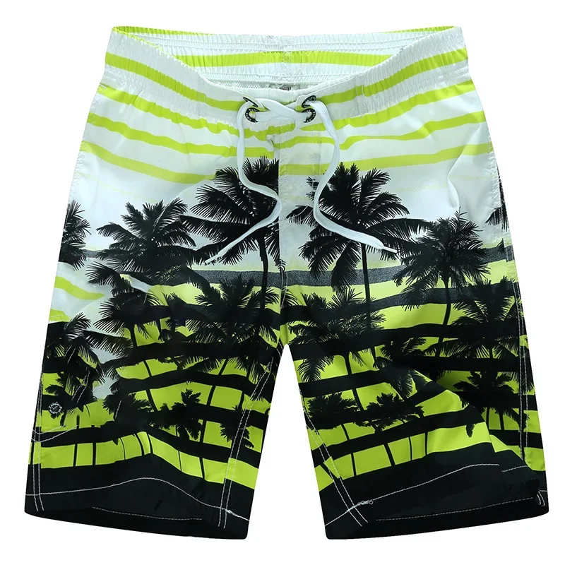 Coconut Tree Mens Swimwear Beach Shorts Surf Board Shorts Sportwear Pant Boy Short Swimsuit Kids Summer Briefs Swimming Trunks 3