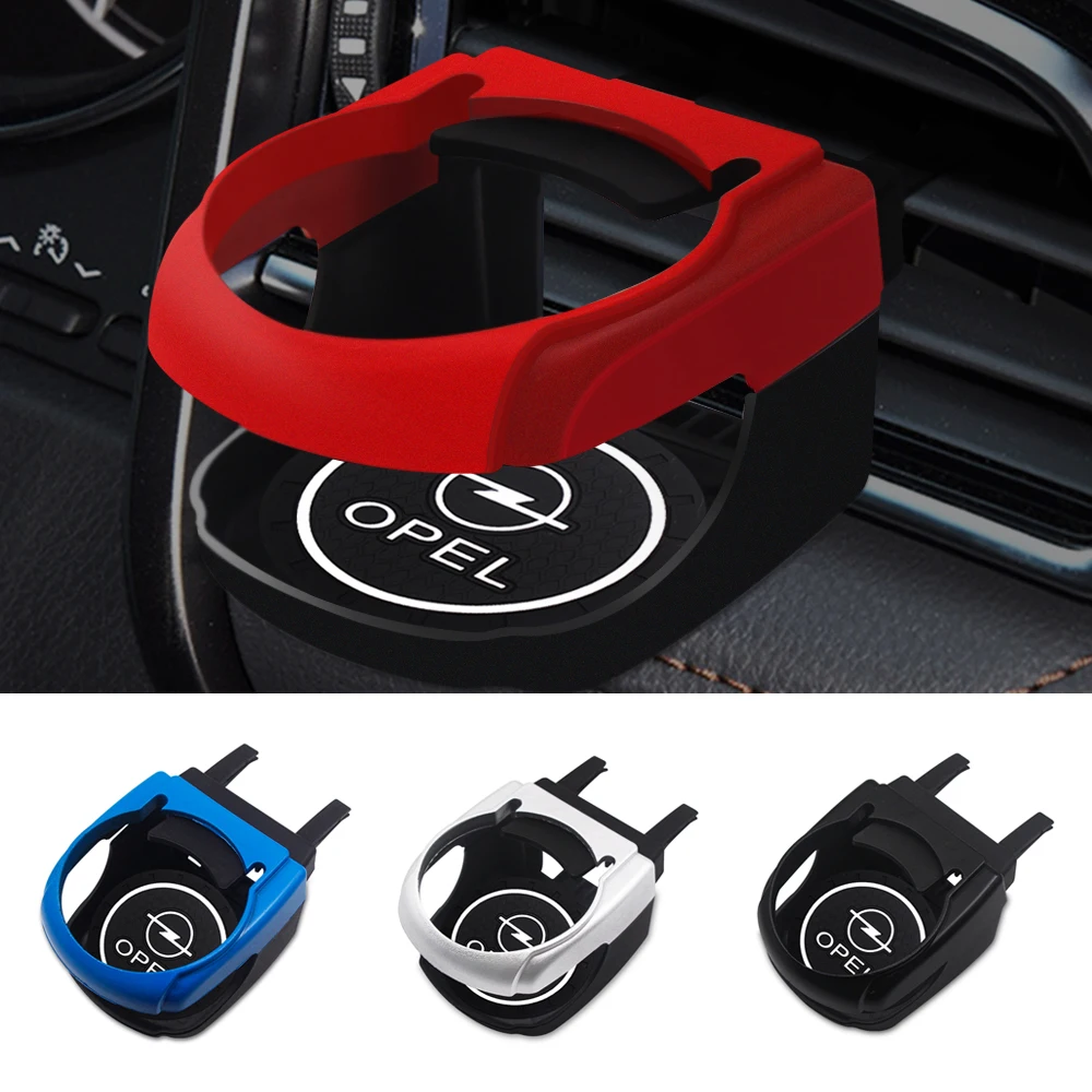 1PCS Car Air Outlet Drink Cup Holder Accessory With Coaster For Opel