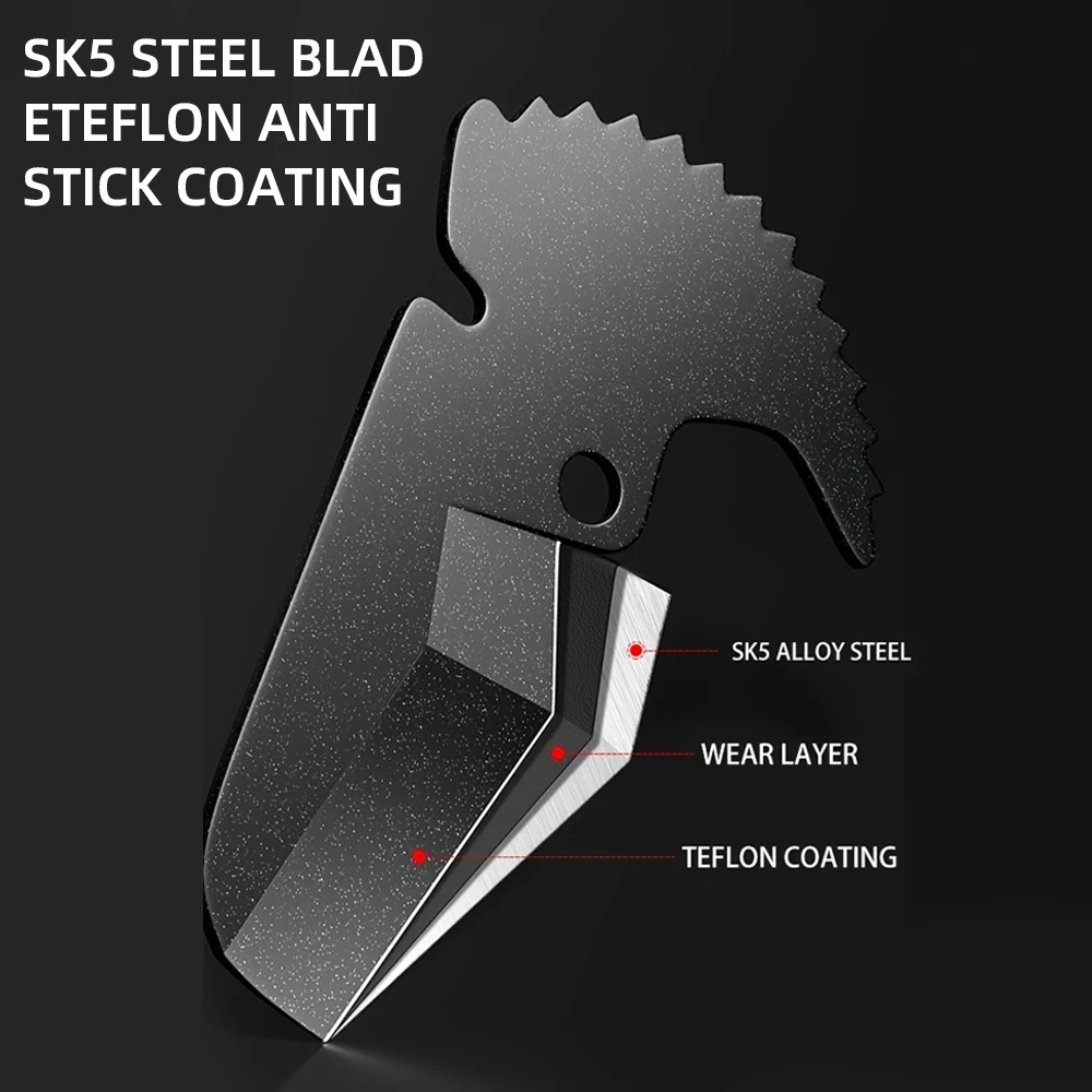 Pipe Cutter 0-35mm Pipe Scissors PVC/PPR Hose Pipe Cutter Scissors High-Carbon Steel Blades Plumber Work Cutting Hand Tools