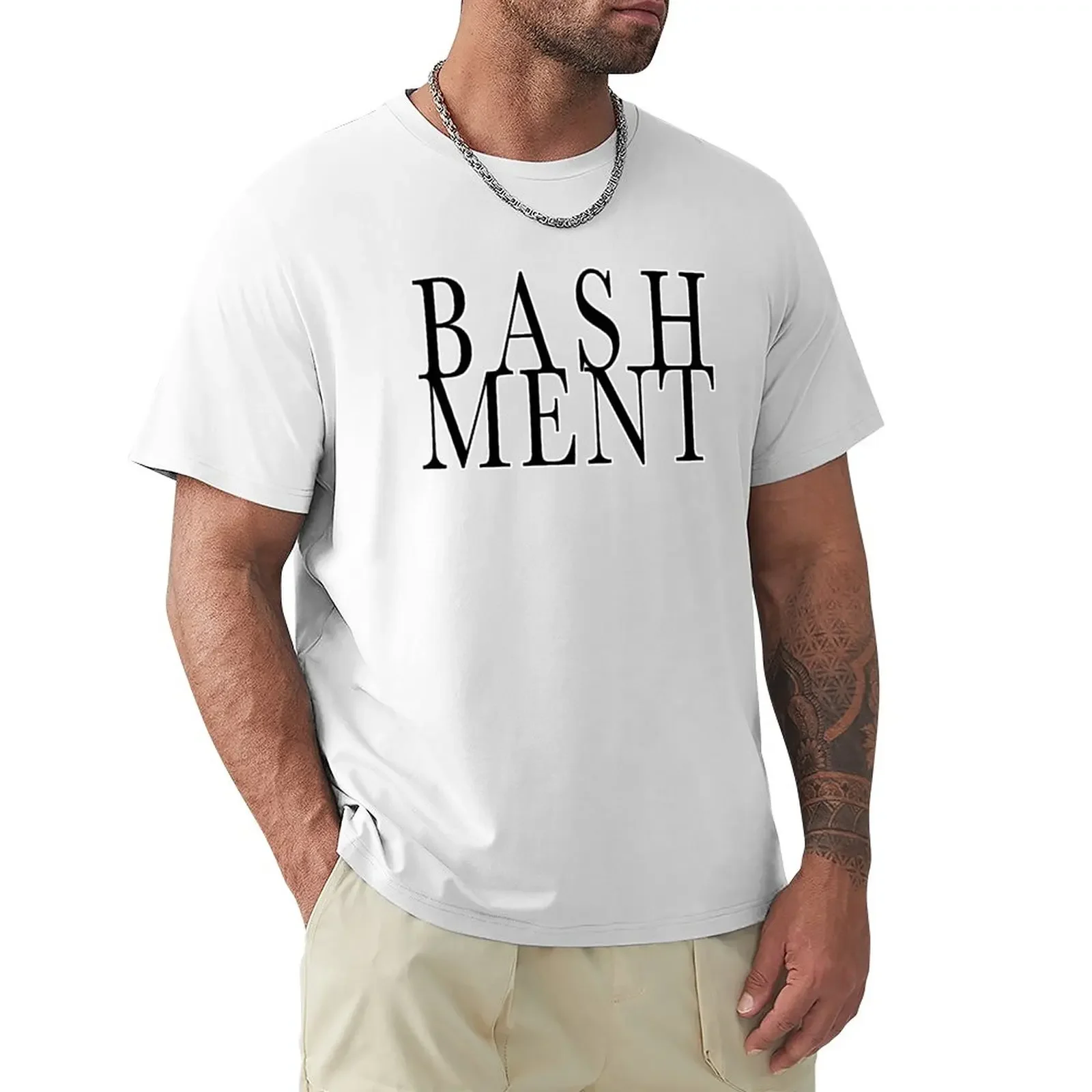 

Bashment T-Shirt plus size tops shirts graphic tees funnys men t shirts