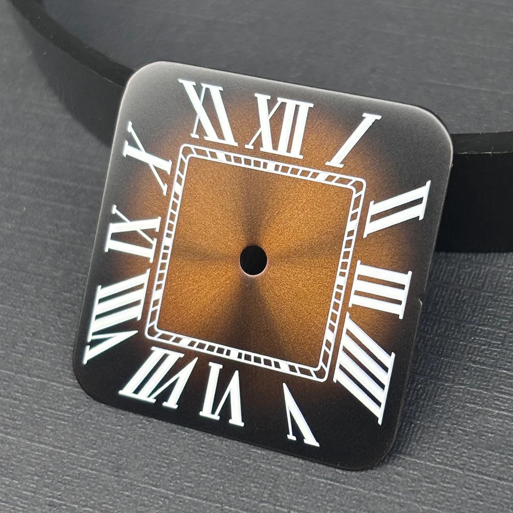Silver Gold 316L Stainless Steel Square Watch Case for Santos Mod Accessories