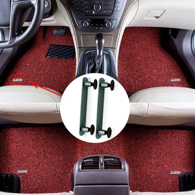 1 шт. автомобильные интерьерные напольные коврики с эмблемой для Hyundai I10 I20 I30 I40 IX20