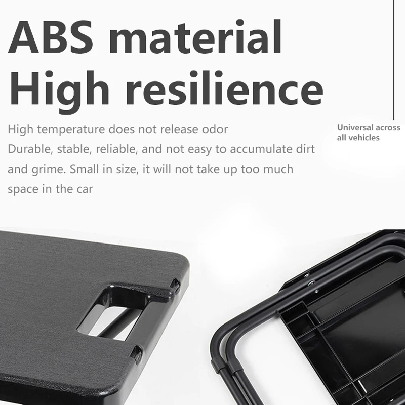 휴대용 트렁크 피크닉 스툴, 테슬라 모델 Y 트래블 접이식 작업 레스트, 캠핑 의자 2 개