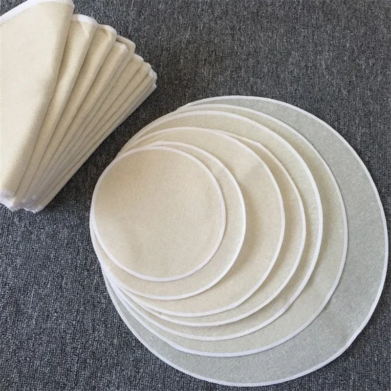 Reusable Natural 100% Cotton Steamer Cloth paper Gauze Drawer Steamer Dumplings Mat Stuffed Buns Steamed Bread Kitchen steamer cloth bamboo steamer paper