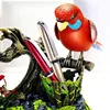 Electronic Pet Birds Toys Electric Voice-Controlled Induction Bird Simulation Parrot Can Fly Talk Birdcage Toy Kid Birthday Gift 5
