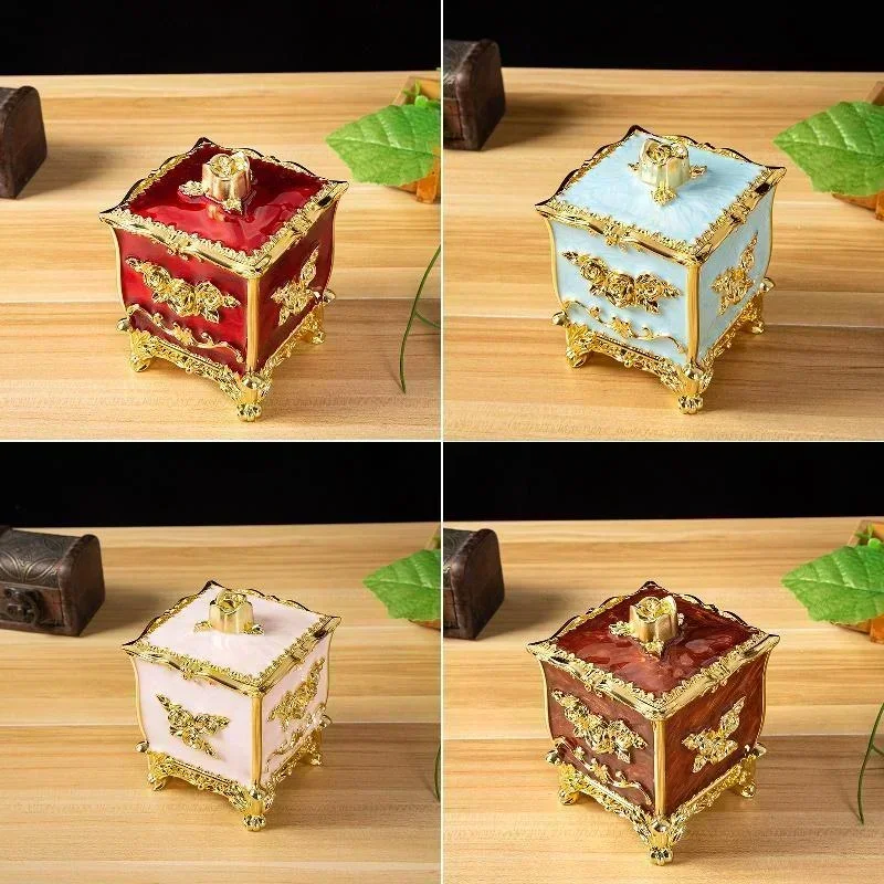 European-style Toothpick Holder For Home Living Room Luxurious Personalized Trendy Decorative Item For Hotels Ins Style