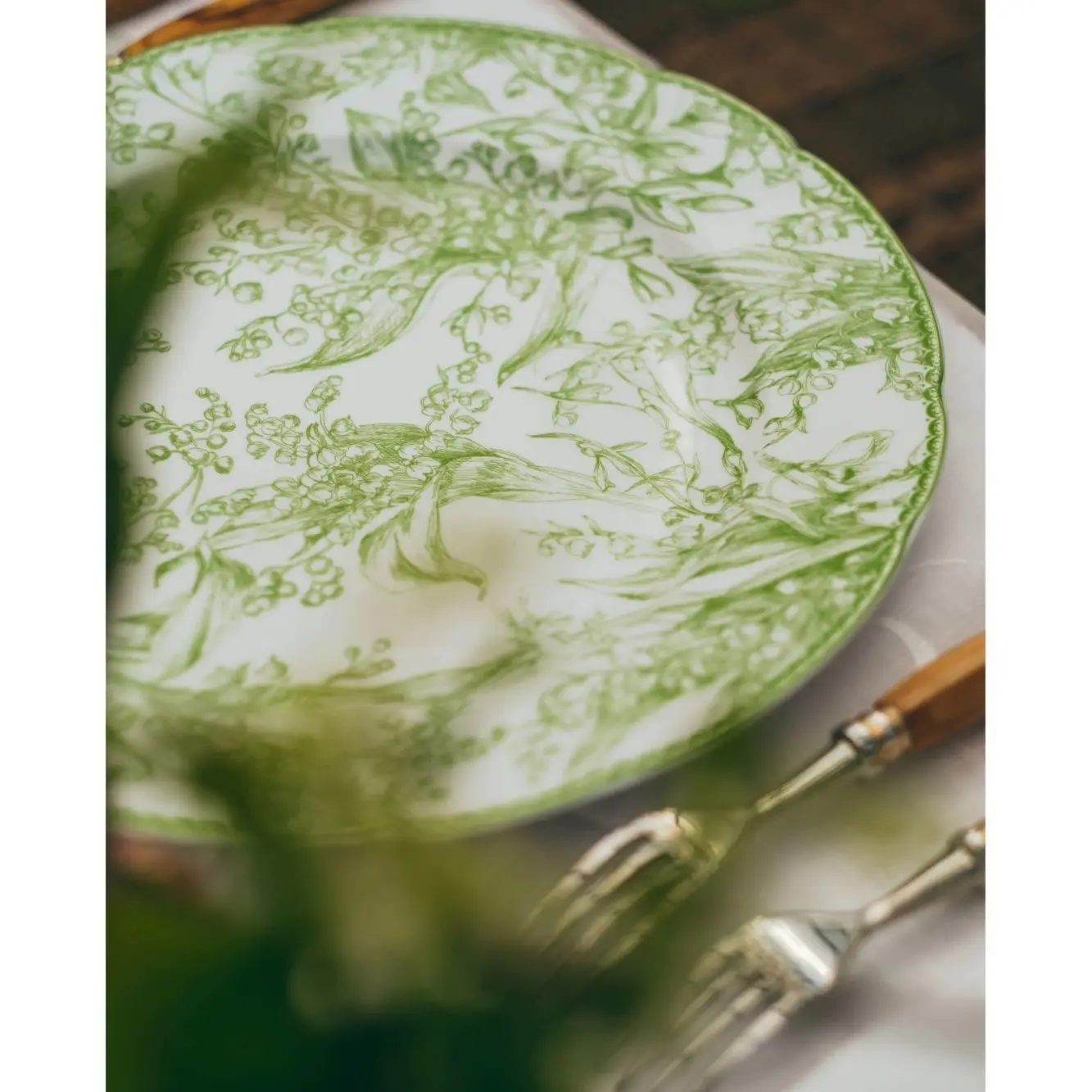 

Ins high-value bowl high-value household western dishes tableware plate dinner plates