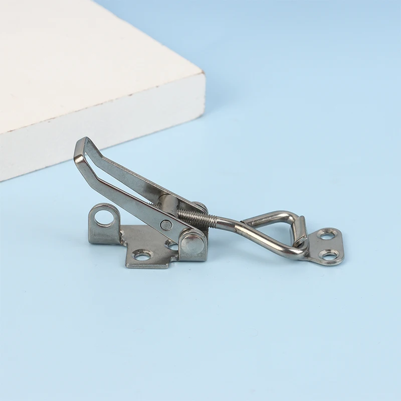 Stainless Steel Clamp Fastener 1Pc 304 Stainless Steel Clamp Deck Hasp Lock Boat Accessories Locker Anti Rattle Latch Fastener Clamp Marine Fastener stainless steel clamp fastener