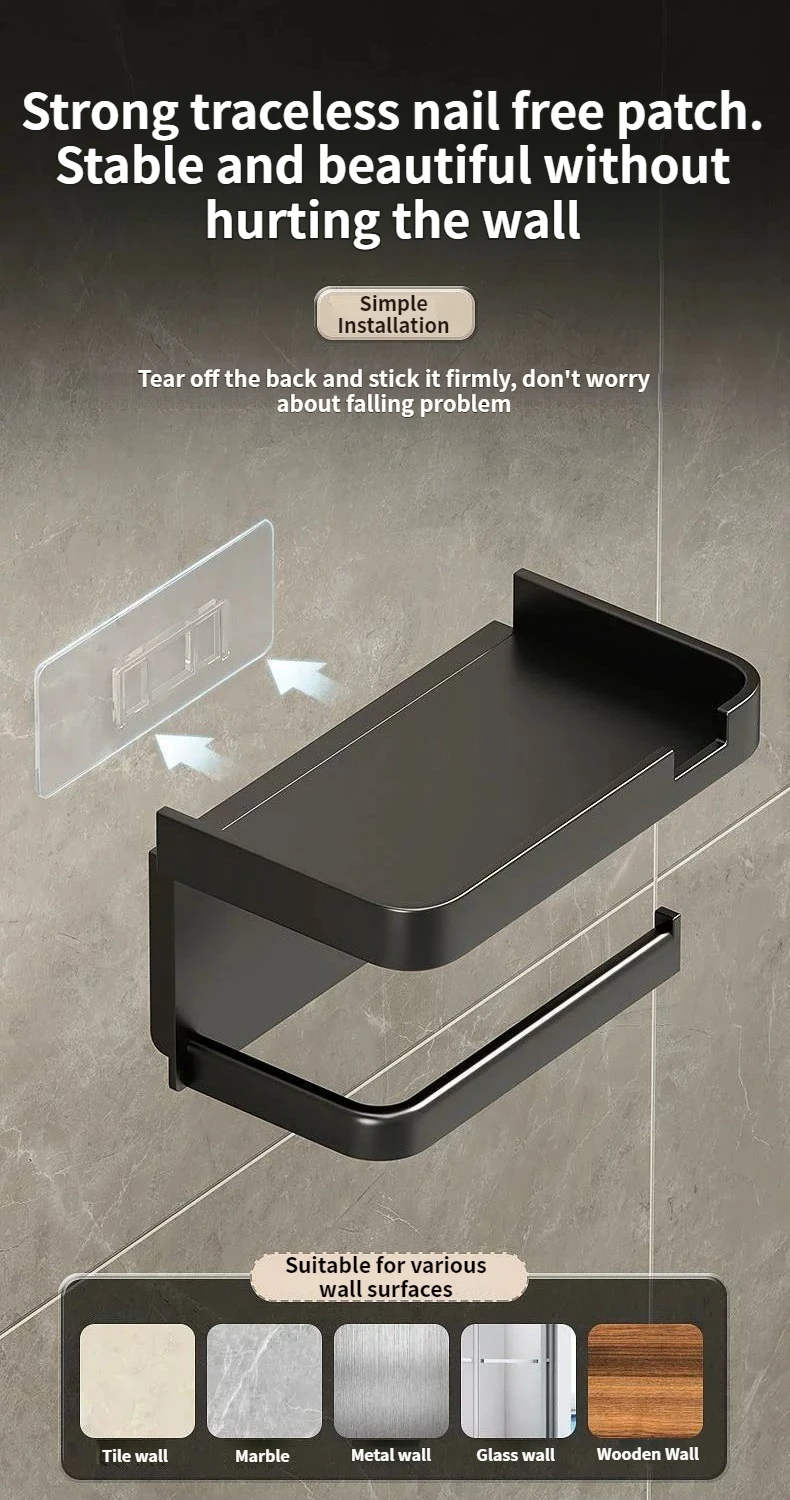 Mounted Toilet Paper Holder - Bodugi mounted toilet paper holder