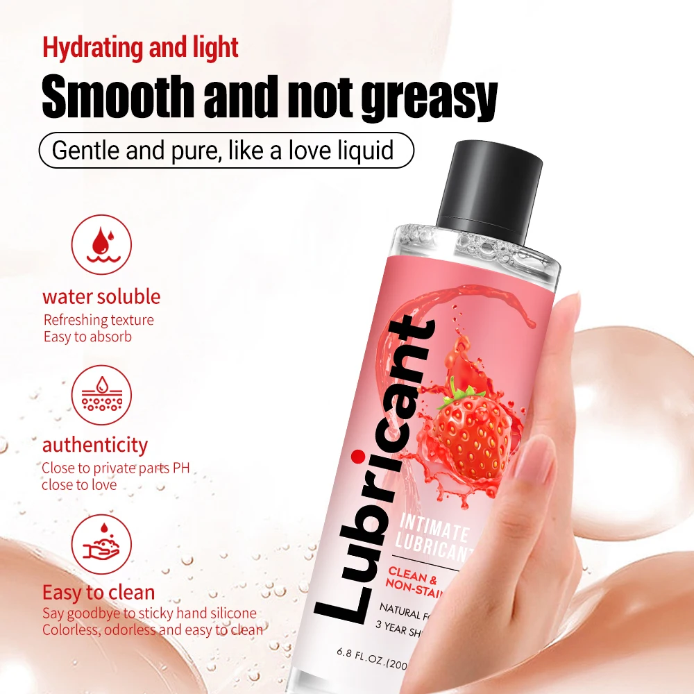 200ML Anal Sex Lubricant Vaginal Japan AV Intimated Sex Adults Products for Male and Female Personal Lubrication images - 6