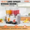 VEVOR 2 3 Tanks Commercial Beverage Dispenser Ice Tea Drink Machine 304 Stainless Steel Juice Dispenser for Restaurant 2