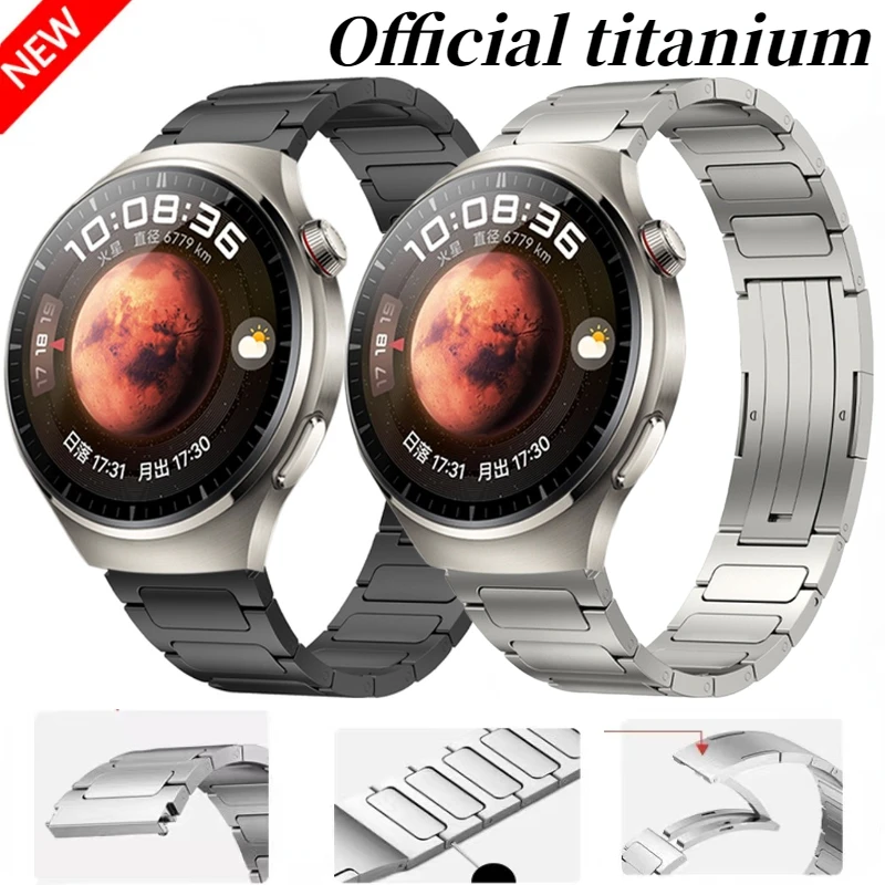

22mm Titanium Alloy Strap for Huawei Watch 3/4 Pro/3/GT2e/3 Pro Lightweight Band Bracelet Wristband for Amazfit GTR 4 3 Correa