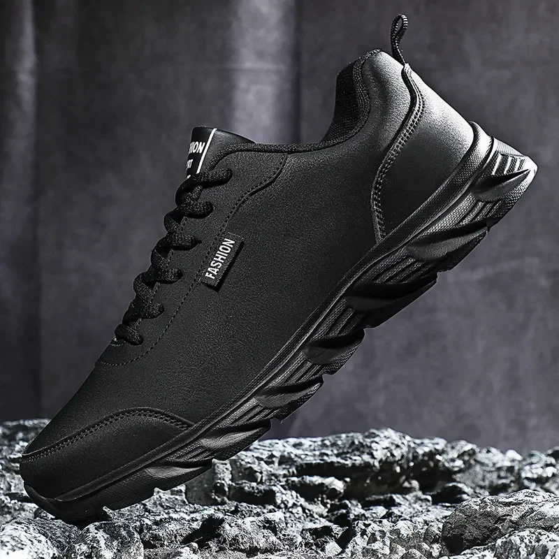 

ZOCI Shoes Breathable Sneakers Men Lightweight Outdoor Sport Shoes Leather Men Walking Athletic Shoes Zapatos Deportivos