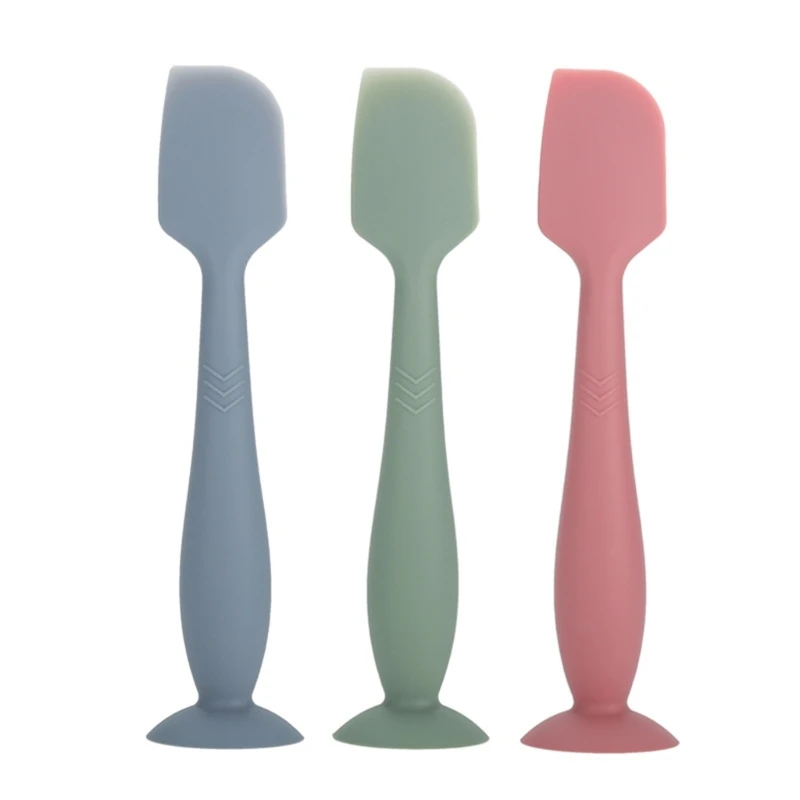 Upgraded Baby Diaper Cream Brush Applicator Soft Silicone with Suction Base Baby Butt Paste Spatula for Babies Newborn