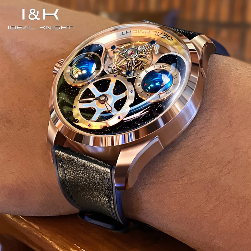 Gmt Top Tourbillon Watches Crypto King Flying Tourbillon NIGHT WOLF Watch  Philipp Plein