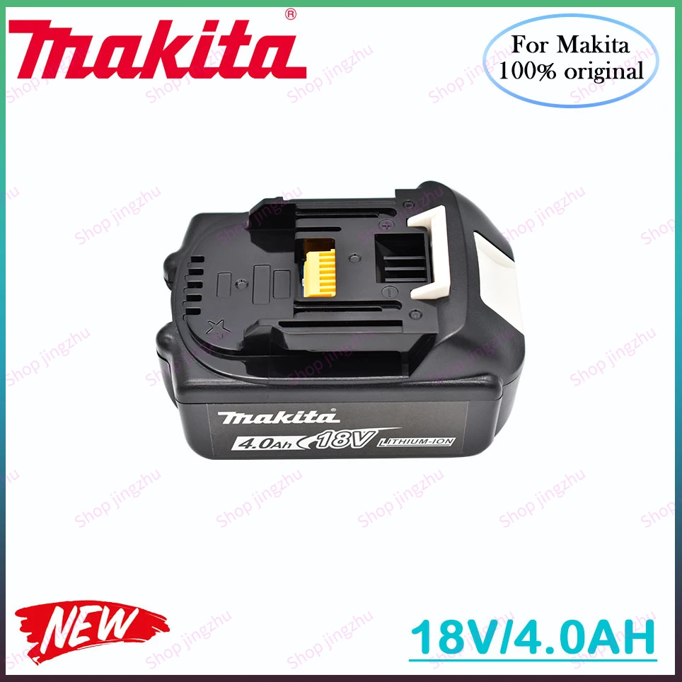 

Original Makita 18V 4000MAH 4.0AH Rechargeable Power Tool Battery LED Lithium Ion Replacement LXT BL1860B BL1860 BL1840