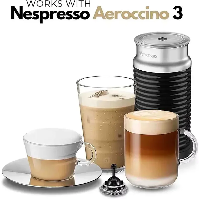 Whisks for Nespresso Aeroccino 3 Aeroccino 4 Blender Milk Frother Replacement Parts Frother Gadgets Coffee Maker Specialty Tools