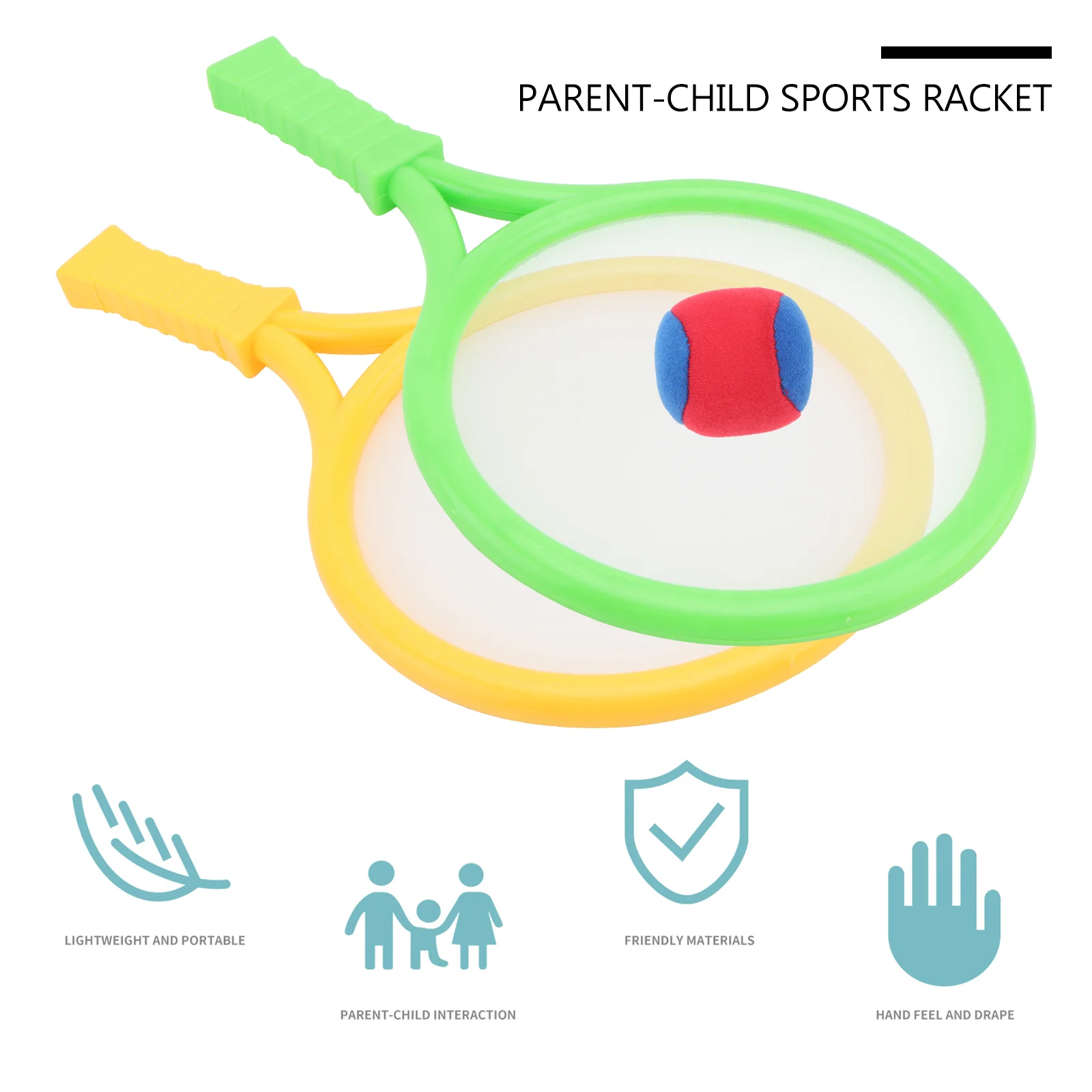 

Children Sports Badminton Set Kids Tennis Racket and Shuttlecocks Balls Outdoor Sports Playing Set for Kids Children