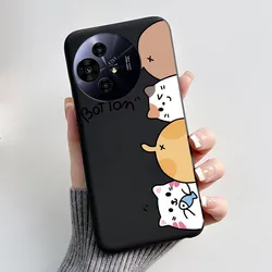 Aesthetic Cute Cat Astronaut Soft Silicone Black Protective Phone Case Cover for TCL 60 XE NxtPaper (HEI - TPU401)