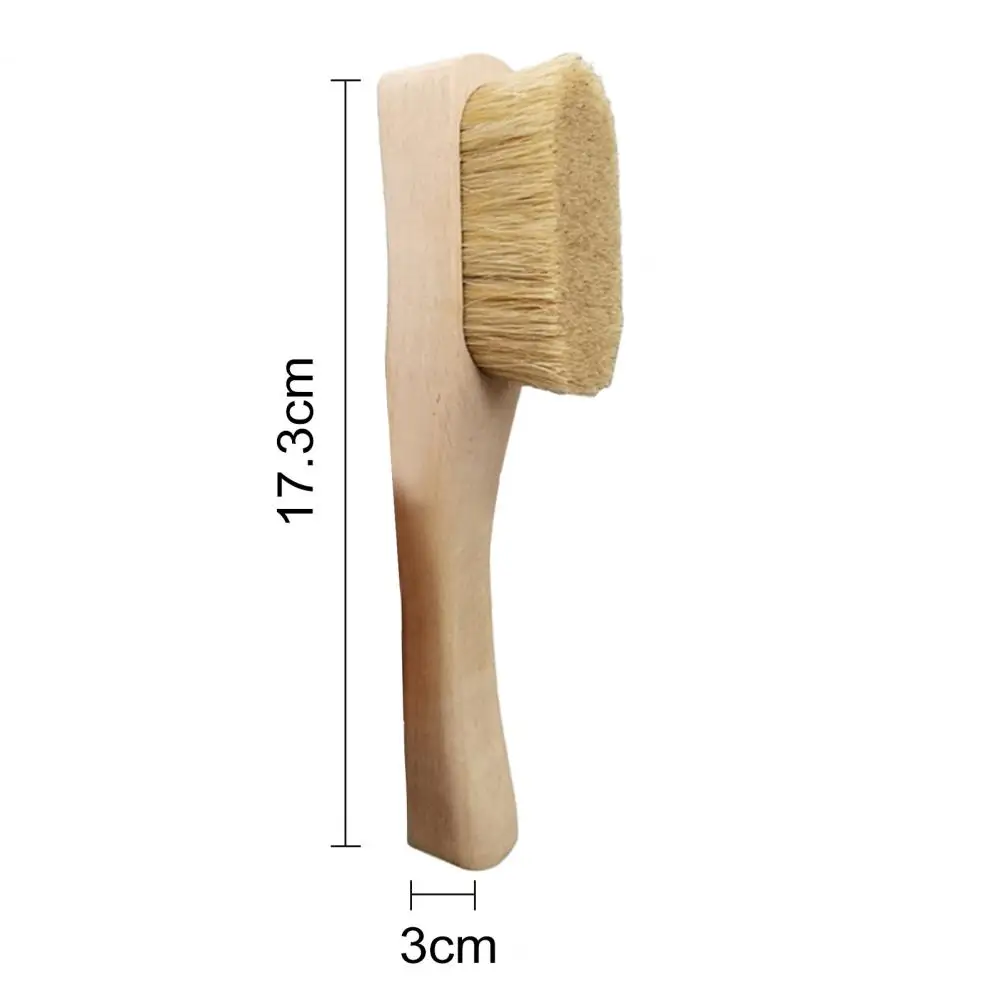Rock Climbing Brush Rock Climbing Brush Bristle Bouldering Brush with Beech Wood Handle Callus Remover Boar Hair for Climbing Shoe Brushes
