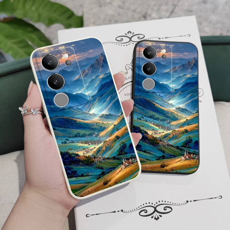 Elegant Mountain-Themed Phone Case