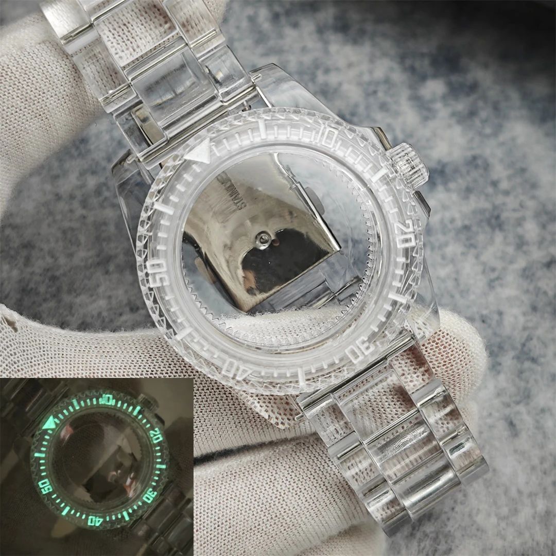  ð ̽ Ʈ,  ߱ ̽, ũ öƽ ̽, NH35/NH36 Ʈ  Ʈ, 40mm