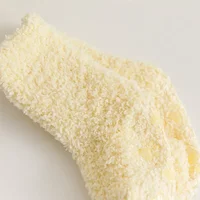Winter Thick Newborn Socks Children Plus Stuff Coral Fleece Warm Kids Leg Warmers Girls Boys Toddler Soft Baby Autumn Anti-slip 6