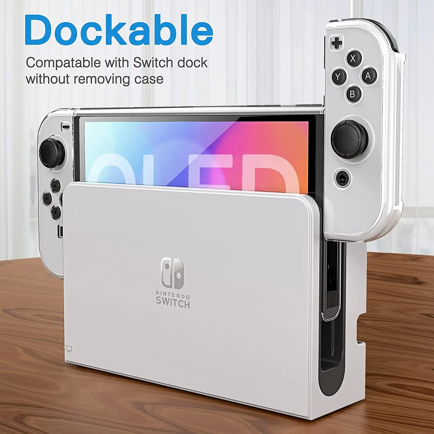HEYSTOP Switch OLED Model futerał do przenoszenia, 9 w 1 zestaw akcesoriów do 2022 Nintendo Switch OLED Model z etui ochronnym 5 HEYSTOP Switch OLED Model futerał do przenoszenia, 9 w 1 zestaw akcesoriów do 2022 Nintendo Switch OLED Model z etui ochronnym 5