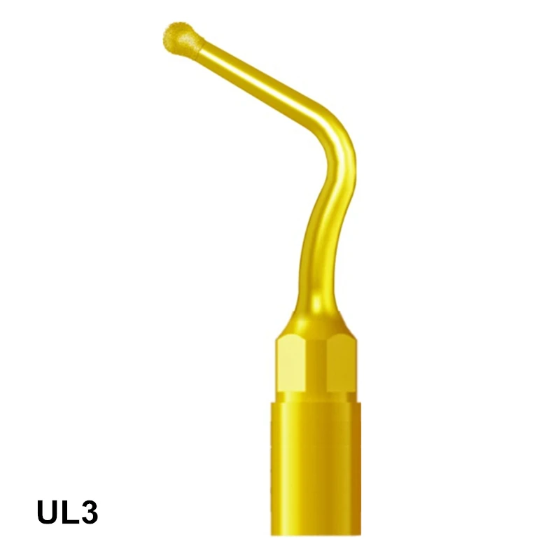 3 Pz Ul3 Materiale Dentale Dentes Punta Di Sollevamento Del Seno Con Rivestimento Diamantato Per Mectron/Woodpecker Piezosurgery Attrezzature Strument