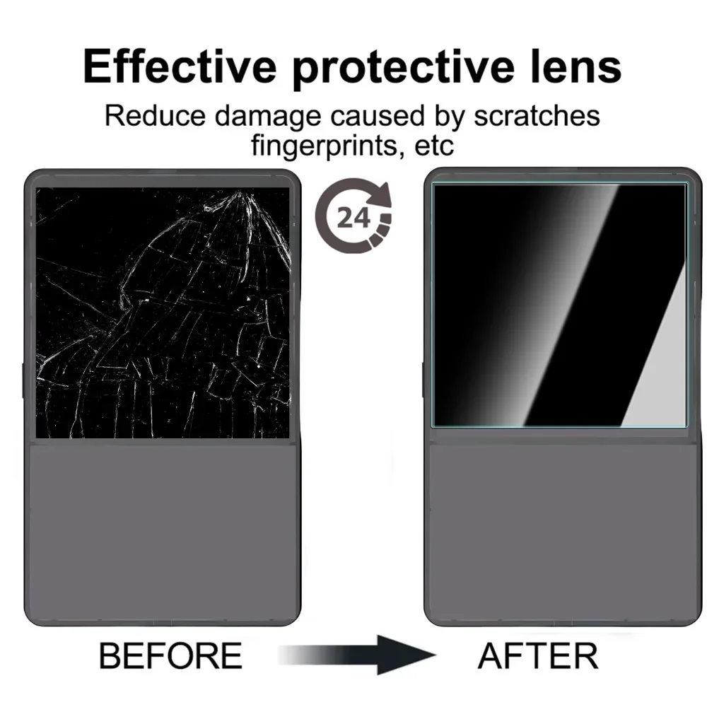 Premium Tempered Glass Screen Protector for Game Consoles - 9H Hardness, Anti-Scratch, HD Clear