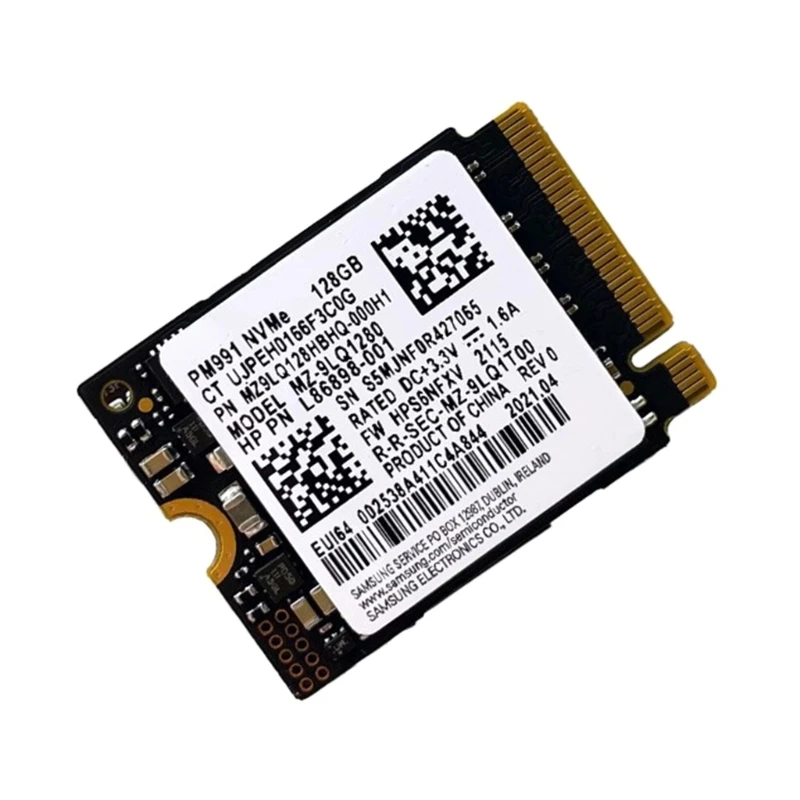 2023 Nuevo PM991 128G 2230 SSD Nvme Unidad estado sólido Tarjeta Ampliar capacidad almacenamiento