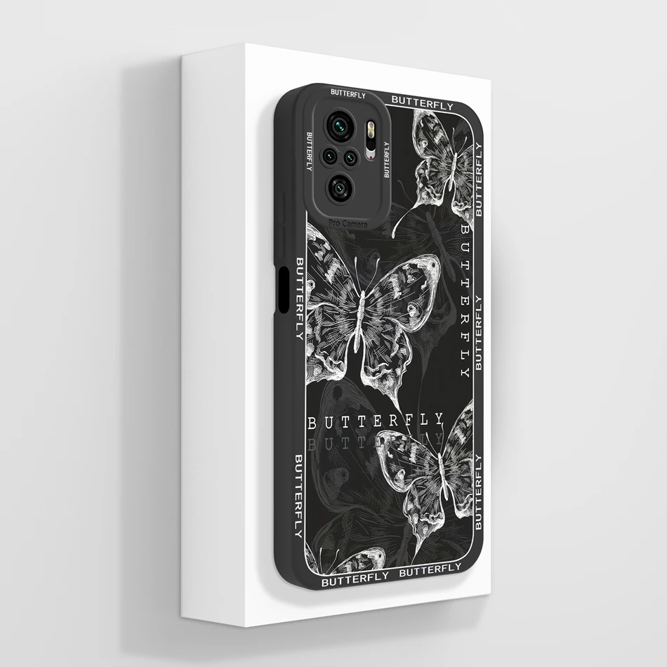 Luxurious Soft Silicone Shockproof Back Cover for POCO M5S - Full Protection Fashion Case