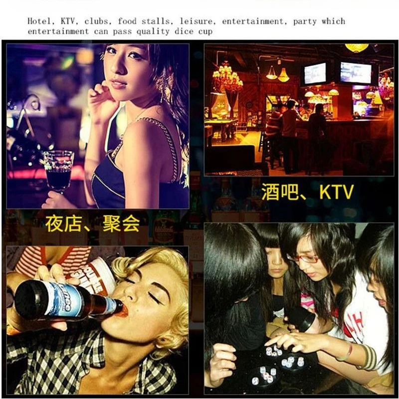 창의적인 러시안 룰렛 바 파티 게임 와인잔 음주 홈 위스키 칵테일 테킬라 바 와인 세트 파티 선물