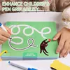 Children's Pen Control Training Pen Movement Concentration Erasable Practice Card Thinking Uzzle Baby Early Education Toys 3