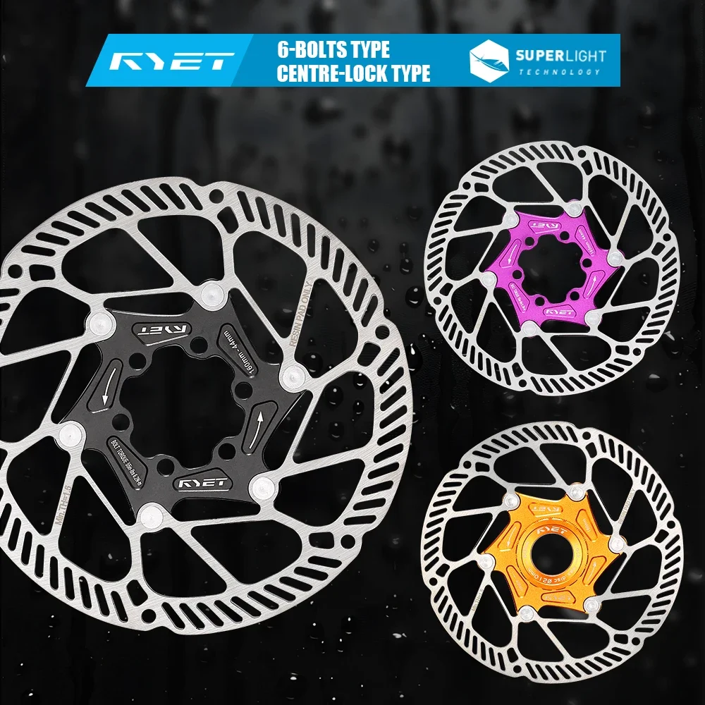 Rotore Disco Freno Per Bici In Fibra Di Carbonio – Ultraleggero E Flottante, Compatibile Con Attacco A 6 Bulloni E Central Lock, Ideale Per MTB E Strada
