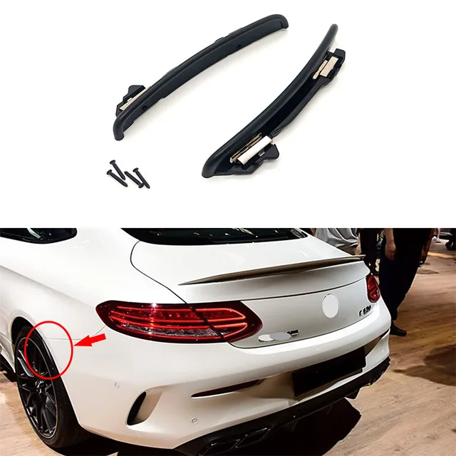 Auto Heckspoiler für Mercedes Benz C Class C Coupe C205 C260 C300 2015-2021 AMG, Spoiler Heckspoiler Spoilerlippe Heckflügel Dachflügel Lippe Dachspoiler, Kratzfeste Kofferraumspoiler, Auto Zubehör