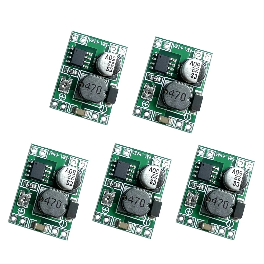 

5PCS XL1509 Step-Down Module Output Voltage Can be Adjusted from 5~40V to 1.2~35V DC-DC Buck Converter Output Voltage Adjustable