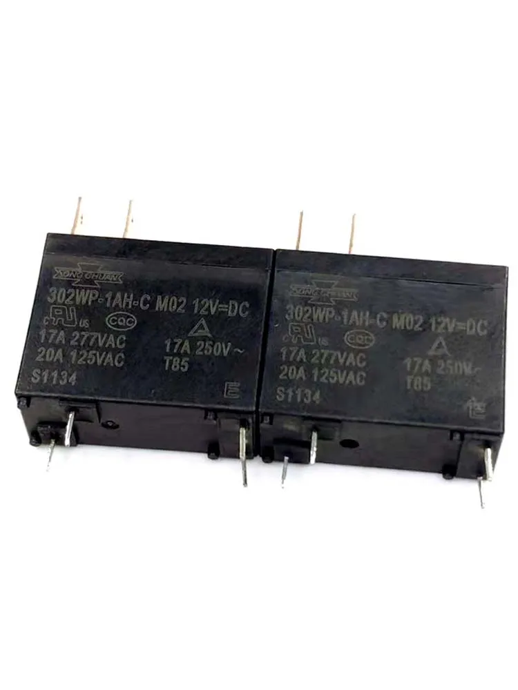 302WP-1AH-C M02 17A 12VDC DC12V 4Pins 12V Relay
