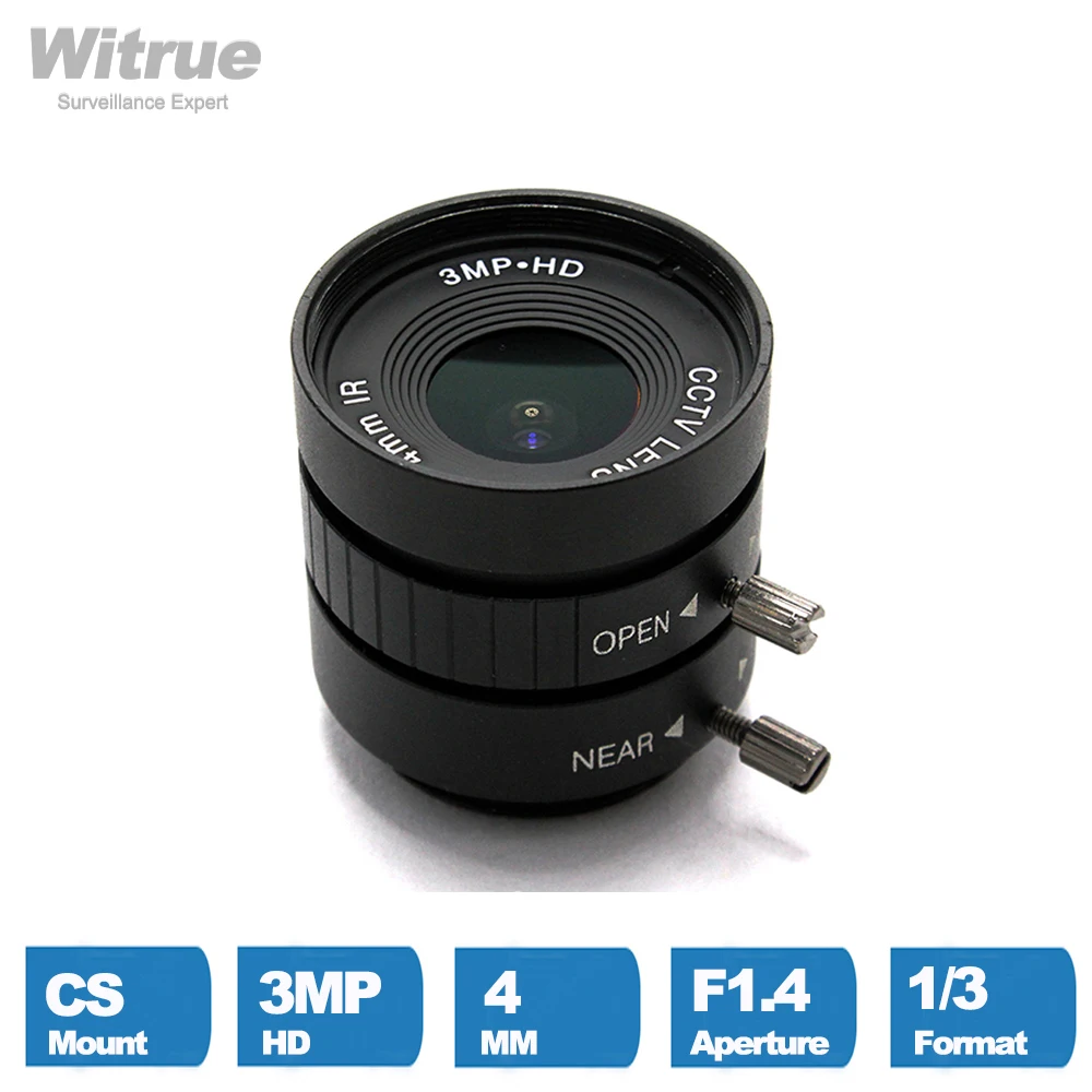 Объектив Witrue HD CCTV 3 мегапикселя