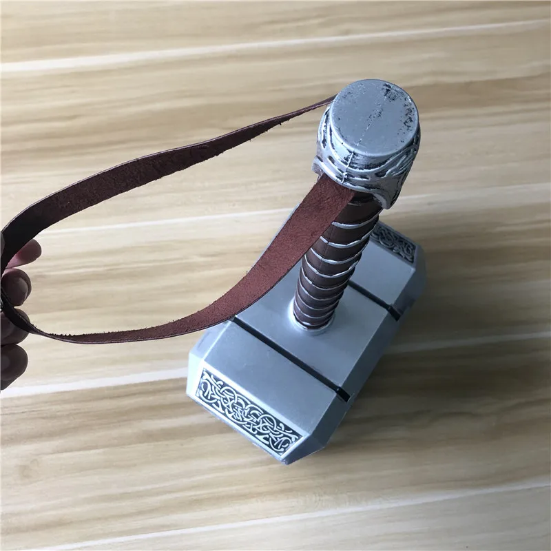 1:1 Cosplay thor Hammer Toys Custome accessory stage property 44cm PU Kids boy Gift cosplay toy cosplay hammer cosplay prop