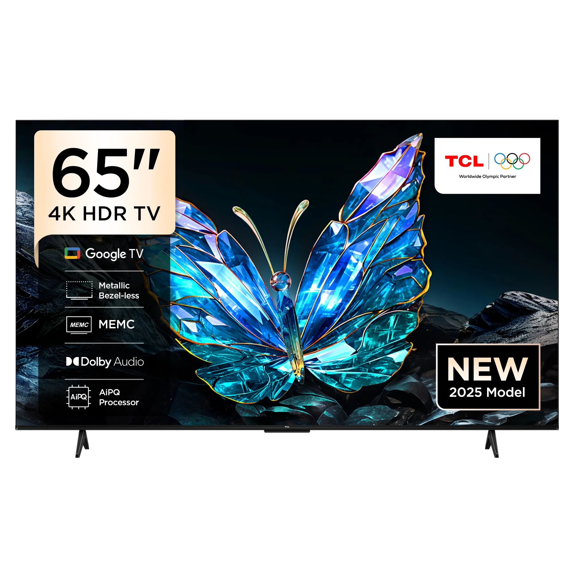 معالج TCL V6C مقاس 55 بوصة/65 بوصة/75 بوصة HDR Goo...